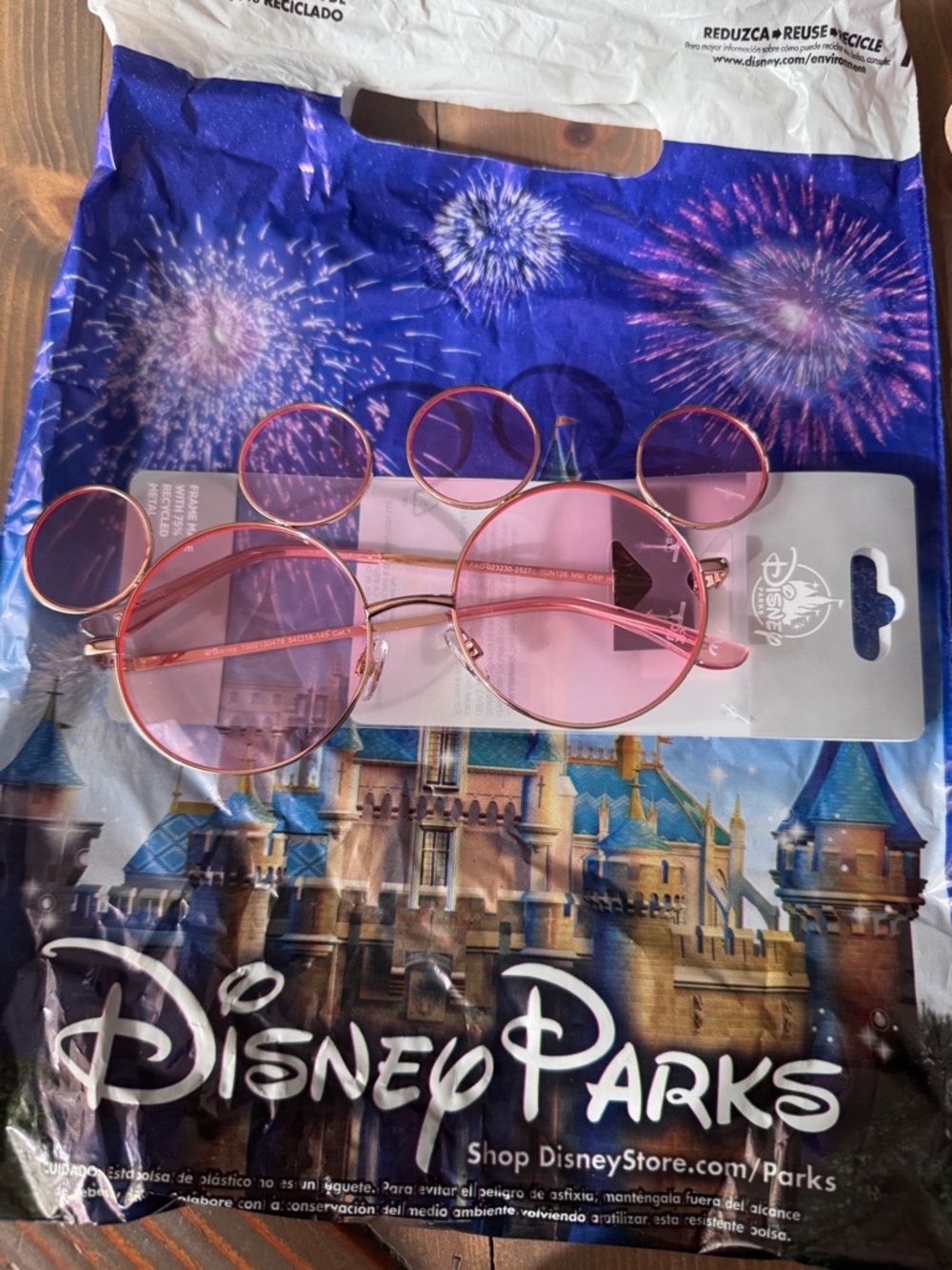 Pink Mickey Sunglasses- Disney Parks Exclusive
